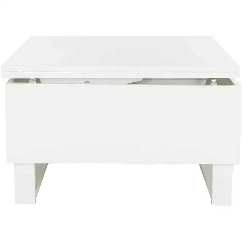 Vanna Lift - Top Coffee Table - FOX2233A - White - Safavieh Couture
