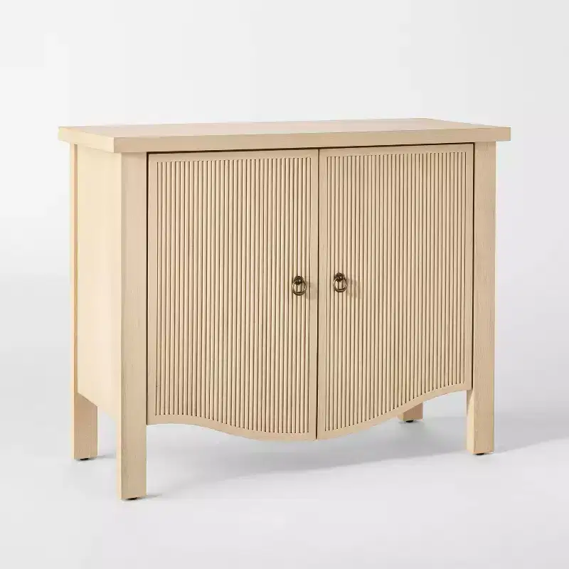 Elder 2 Door Cabinet Natural - Threshold™ designed with Studio McGee
