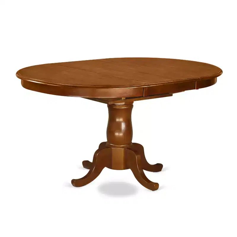 Portna Oval Dining Table With Leaf And Chairs Formal Style 18