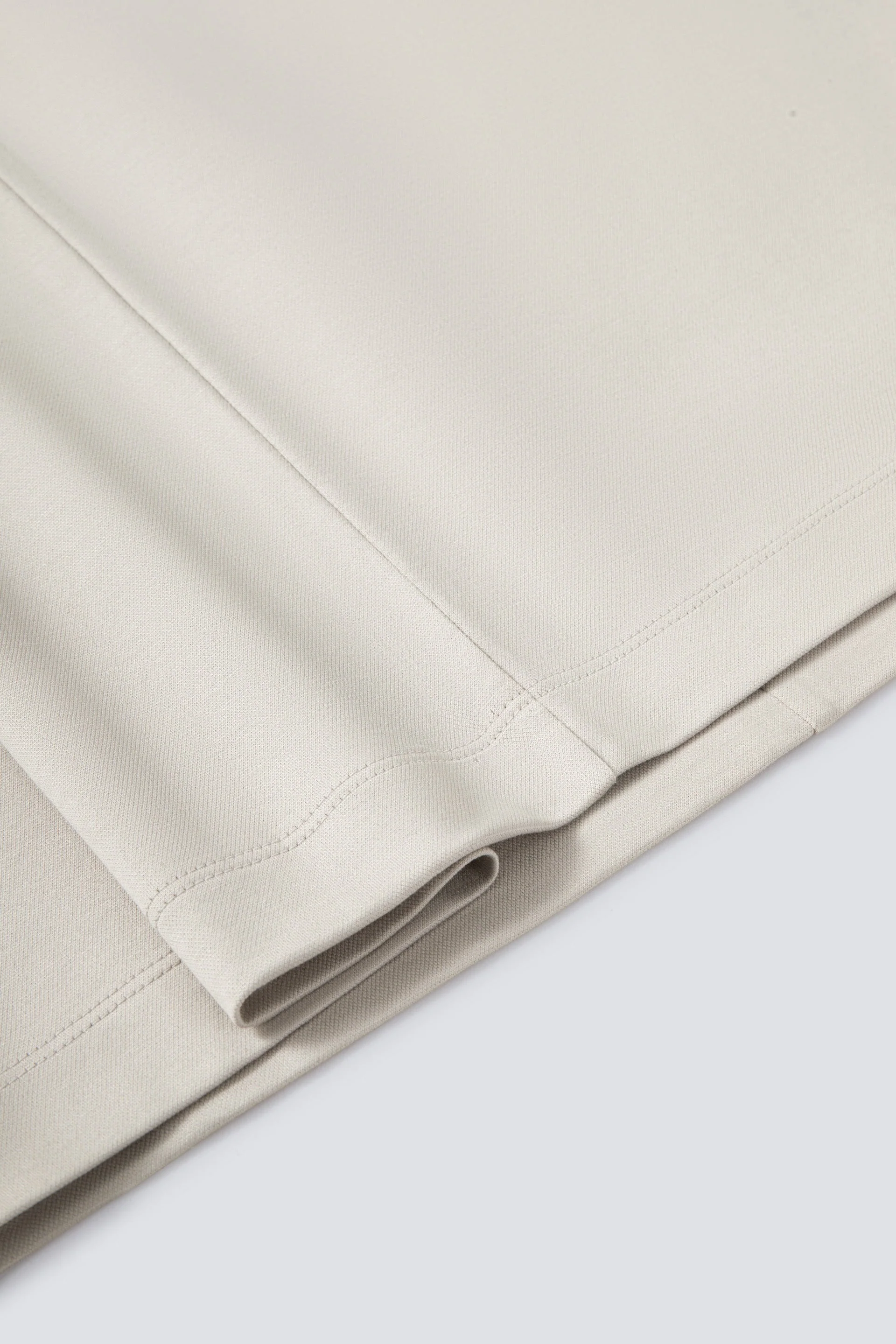 Cotton-Silk Jacquard Polo – Silver Grey