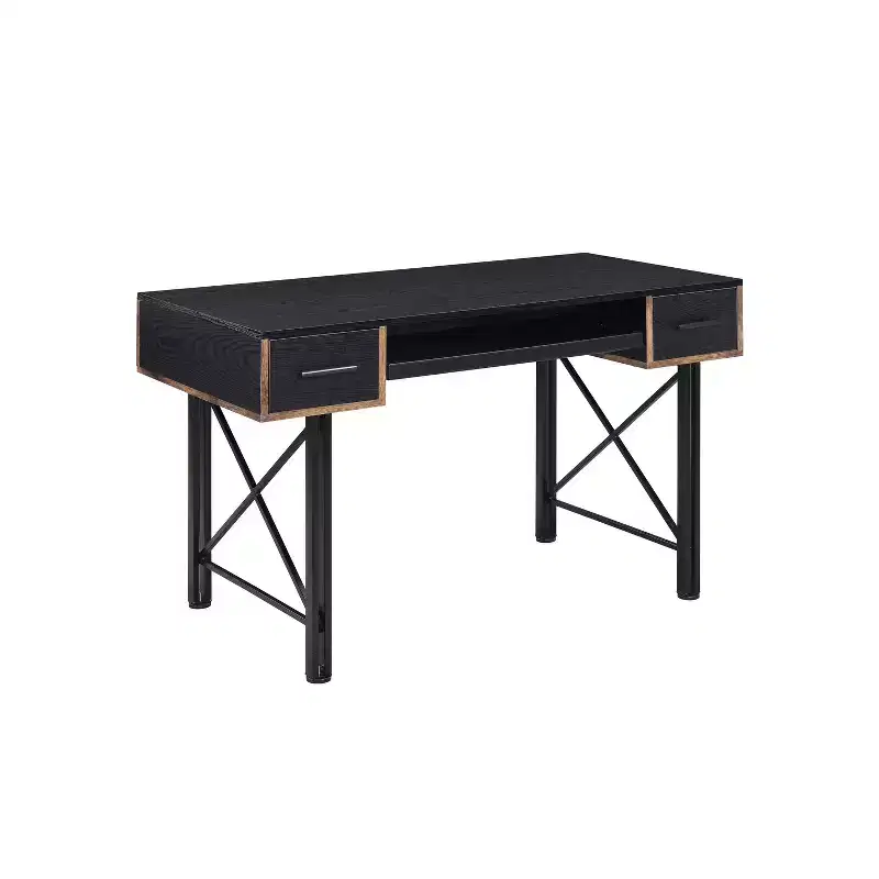 HomeStock 3 in.H White Color Elm Writing Desks with No Storage