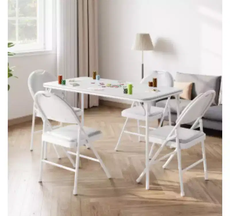 Foldable Rectangular PU Table,