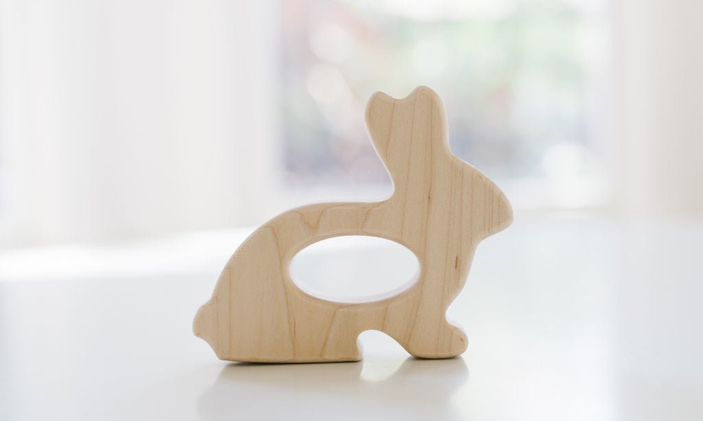 Bunny Wooden Grasping Toy
