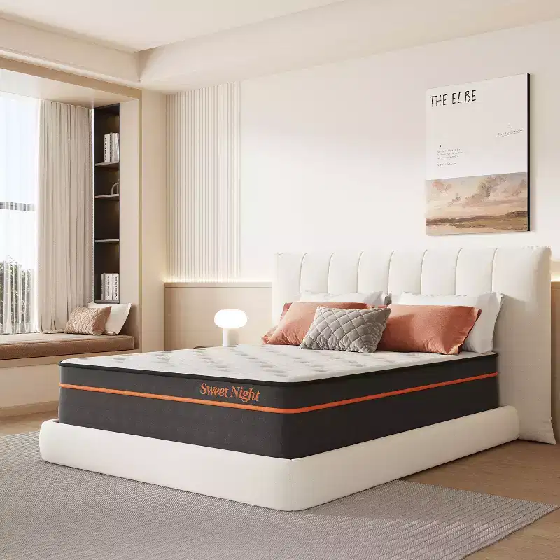 10/12/14/16 inch Cooling Gel-Infused Memory Hybrid Mattress Medium Firm
