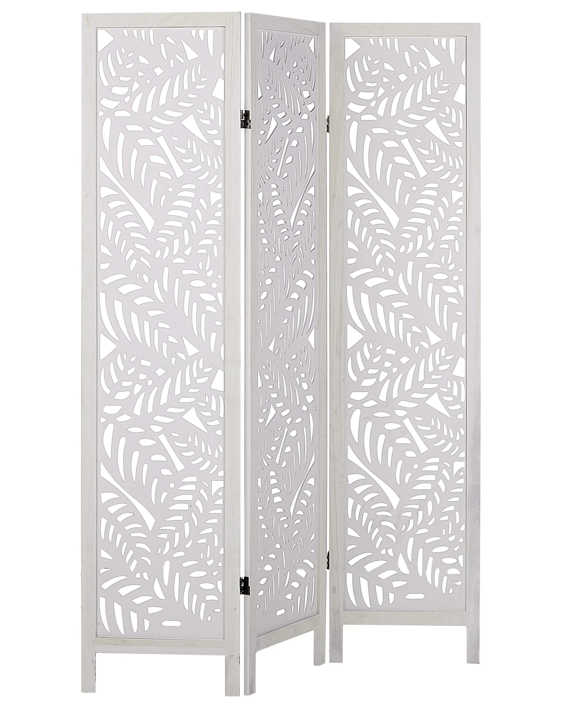 Divisorio per ambienti a 3 pannelli Bianco 122x170 cm