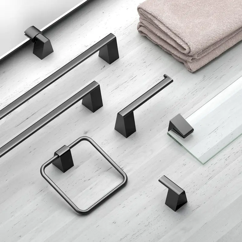 Gatco 5656 A-Line 20 Glass Bathroom Shelf