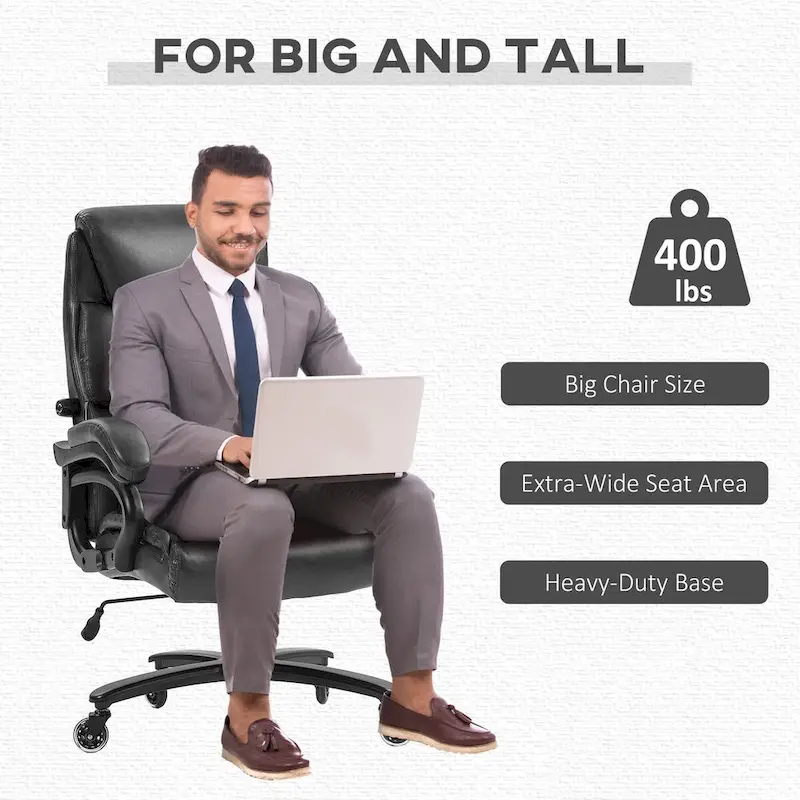 Vinsetto PU Leather Office Chair