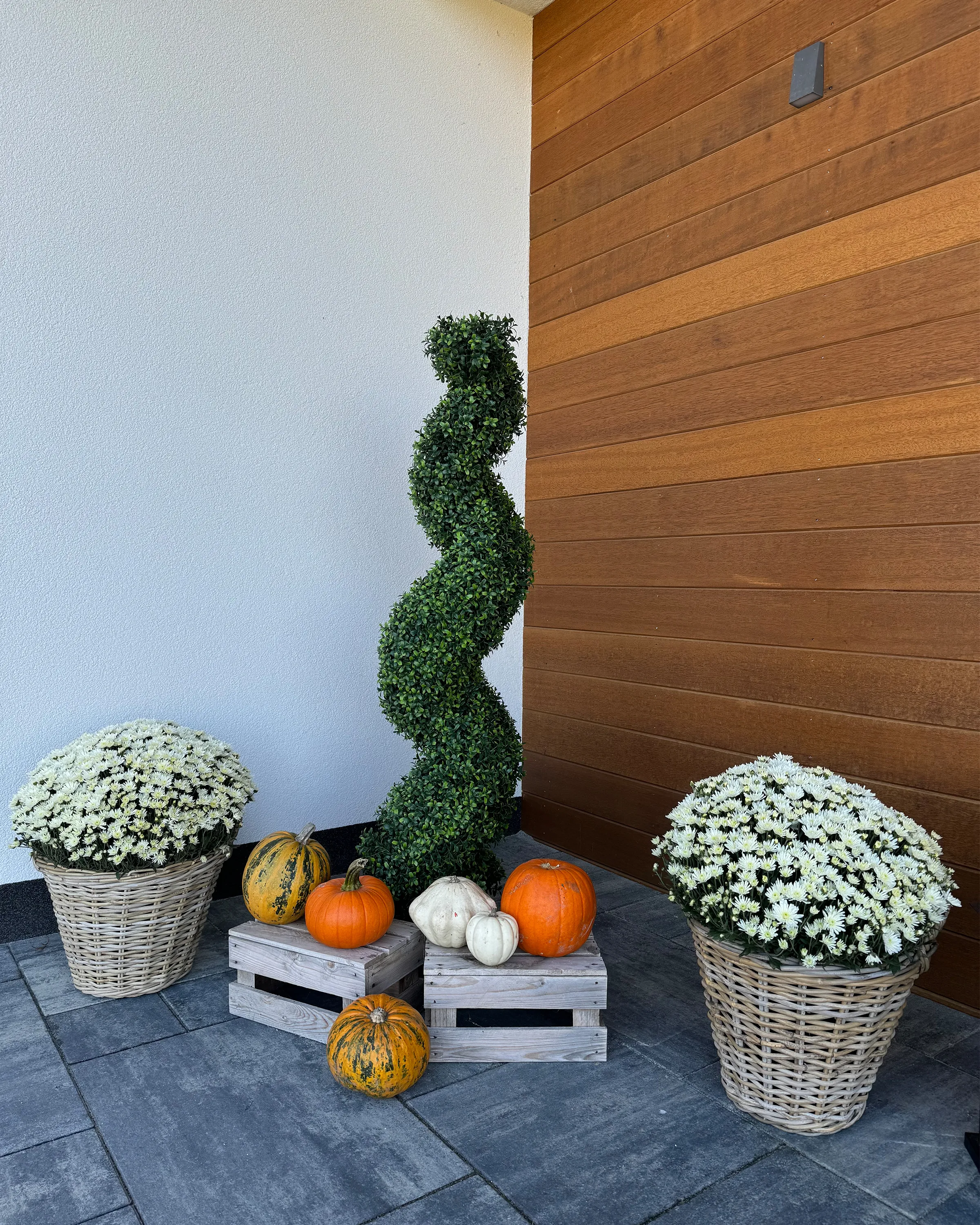 Pianta artificiale BUXUS SPIRAL TREE 158 cm Verde