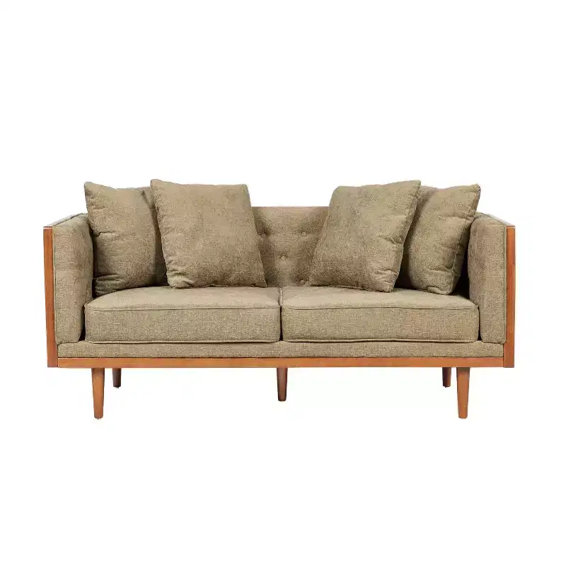 Christopher Knight Home Borah Tufted Loveseat with Accent Pillows