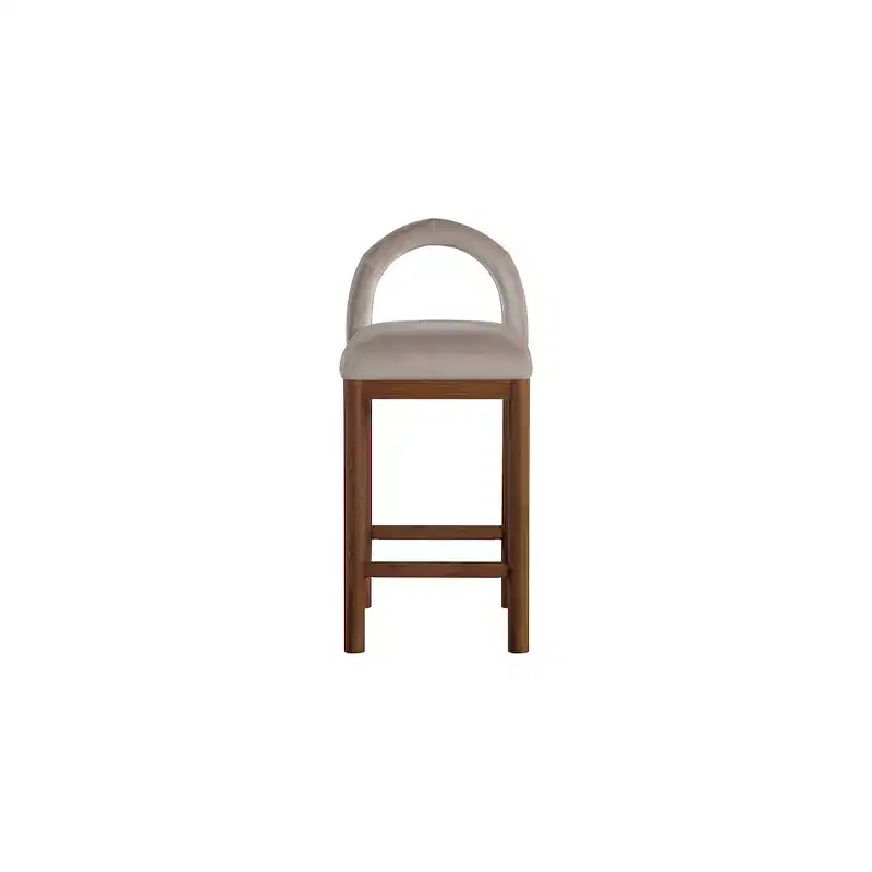 Velvet Counter Stool