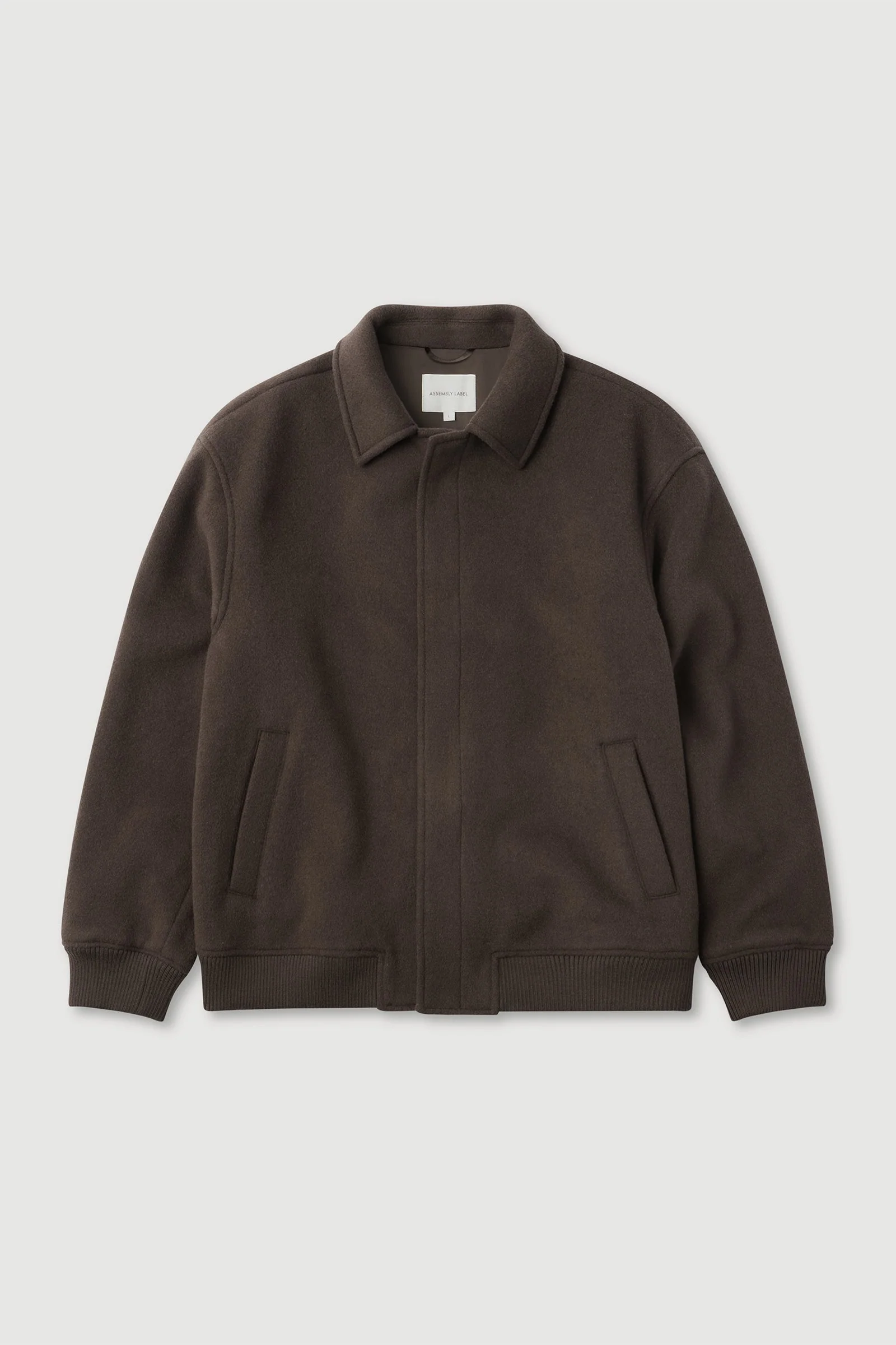Ganache Wool Bomber Jacket