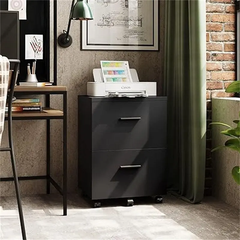2 Drawer File Cabinet - 15.7D x 18.1W x 25.6H