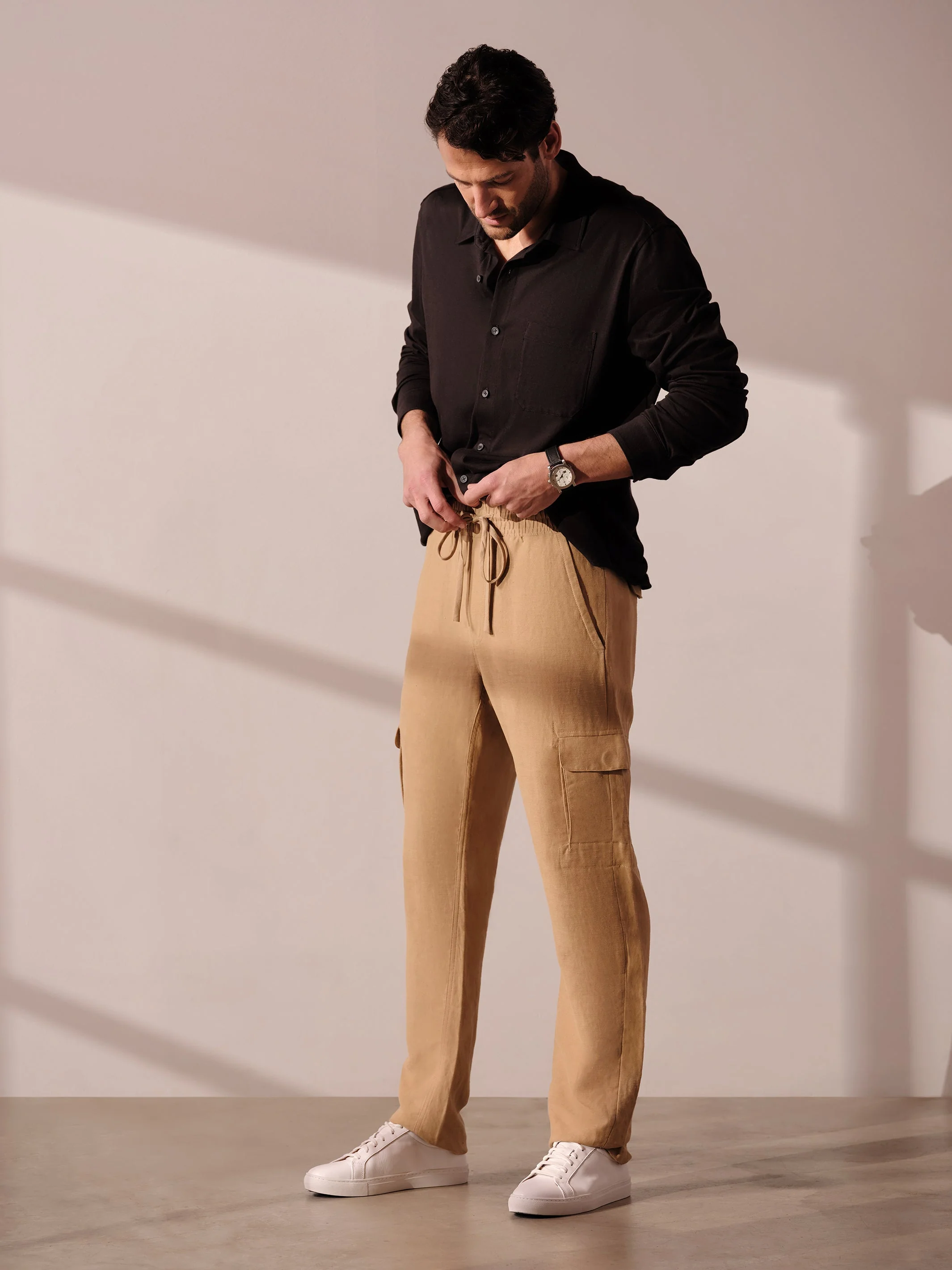 Drawstring Cargo Pant