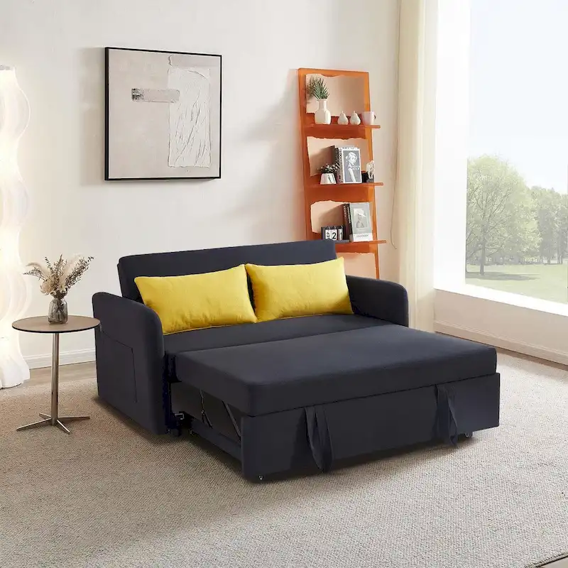 Sofa Bed Pull Out Couch Convertible Loveseat Sleeper Sofa
