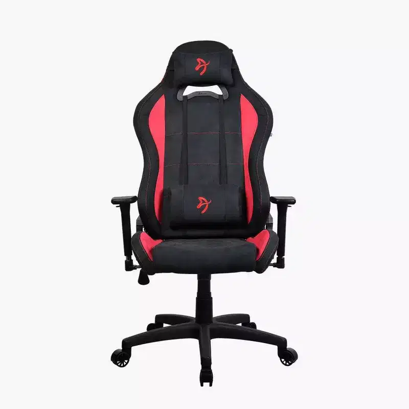 Arozzi Torretta Premium Super Soft Office and Gaming Chair with 2 Supportive Pillows Red