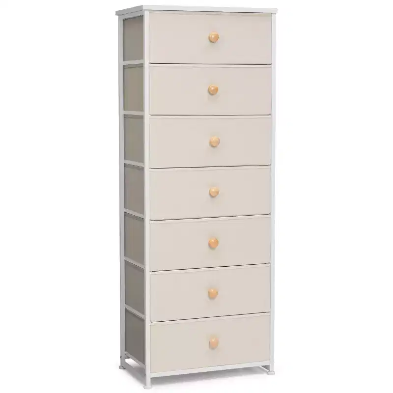 7-Drawer Fabric Storage Tower Dresser – 52