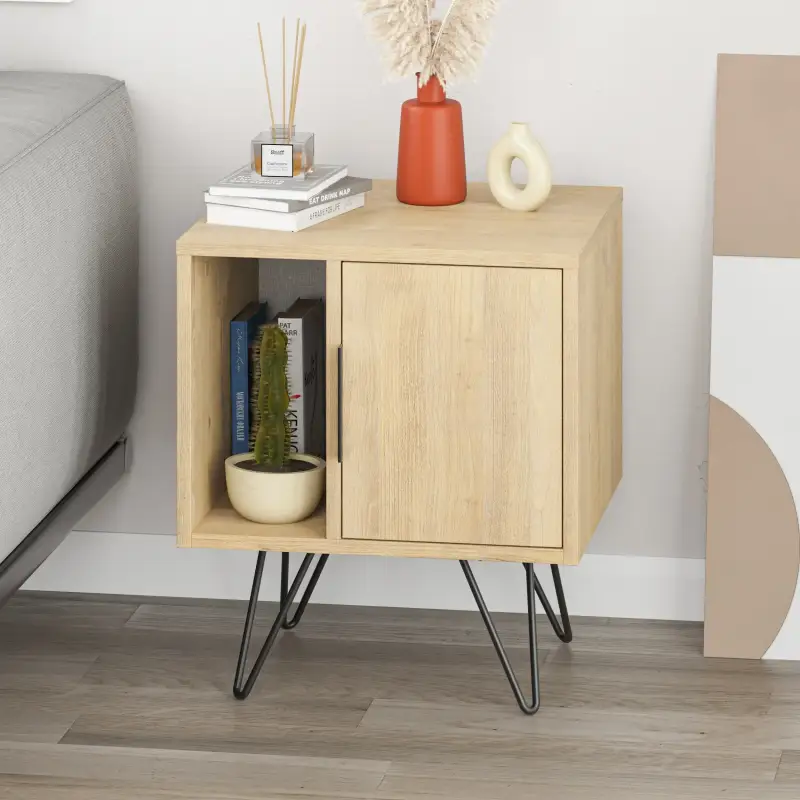 Modern Bedside Table Width Bedroom Furniture 50.2cm