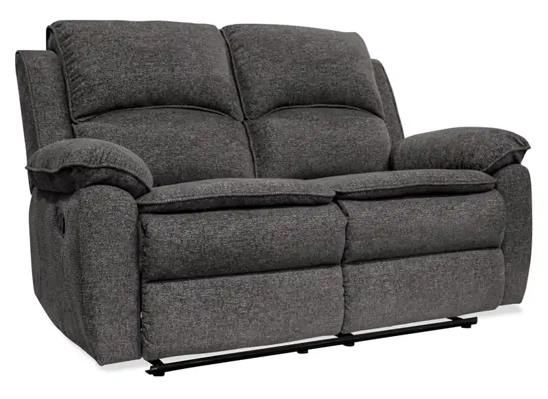 60 Chenille Fabric Reclining Loveseat