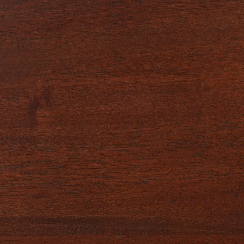 Walnut & White 6-Drawer Dresser, Mid-Century Modern Style