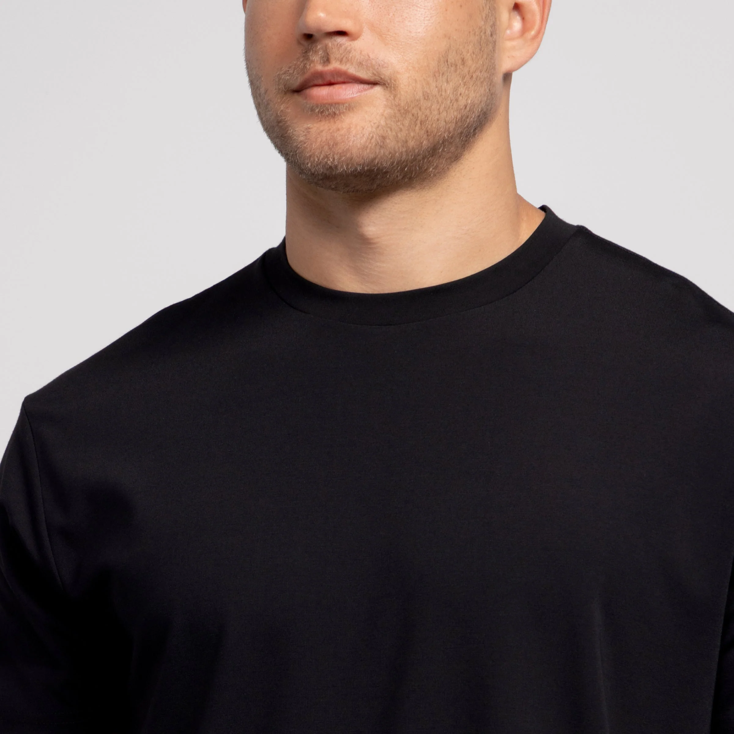 Classic Crewneck Tee - True Black