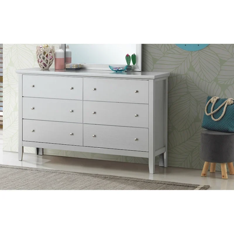 Primo 6-Drawer Espresso Dresser