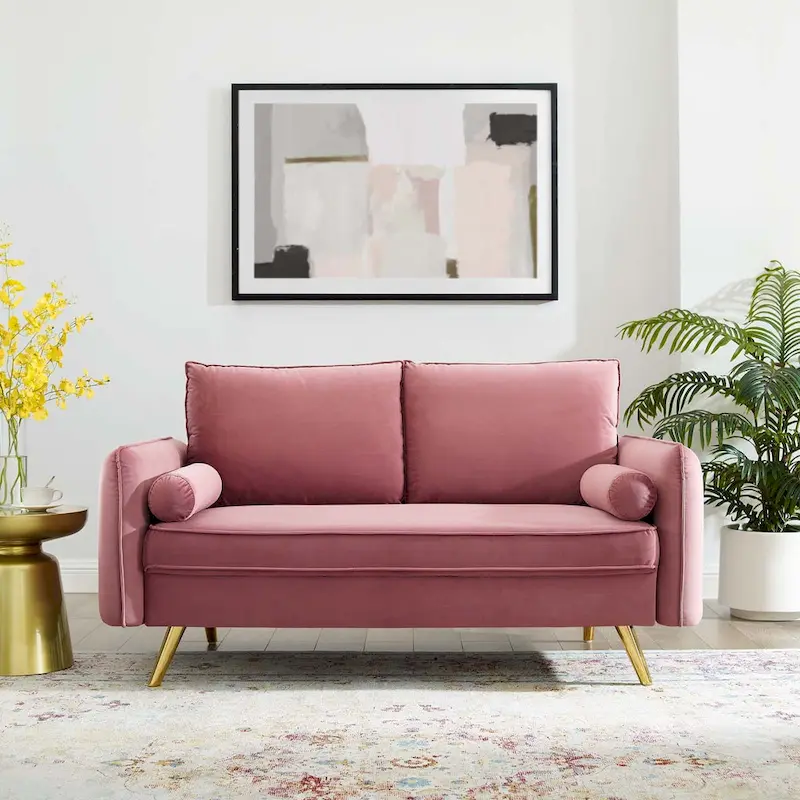 Performance Velvet Loveseat