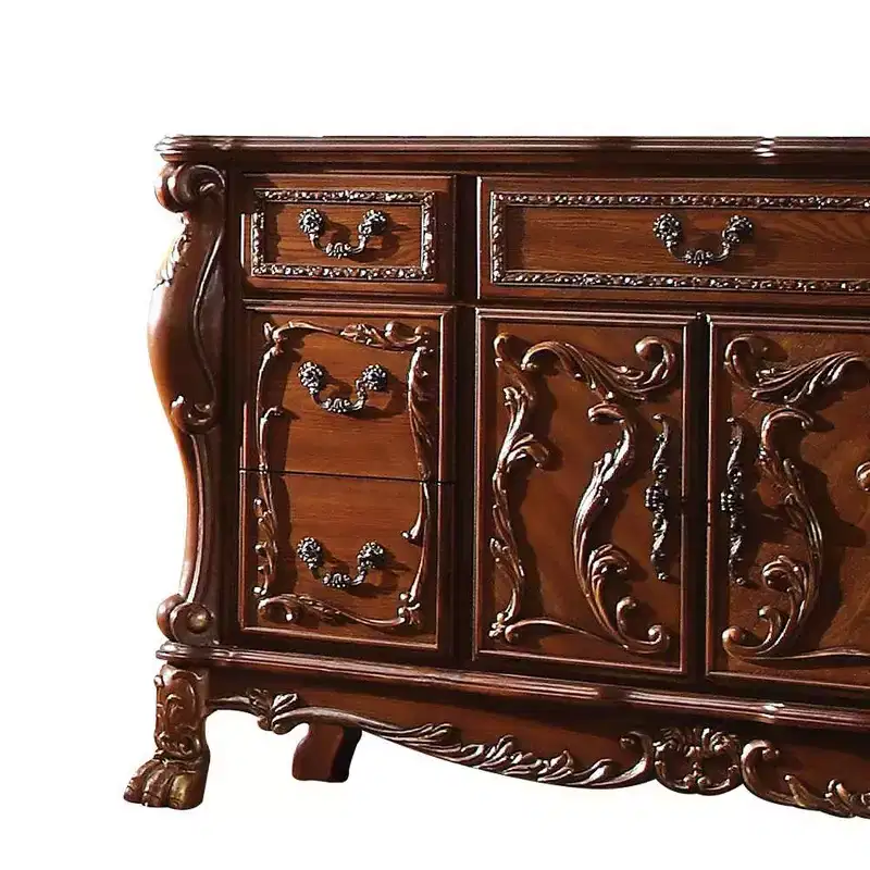 Acme Furniture Dresden Dresser Cherry Oak Finish