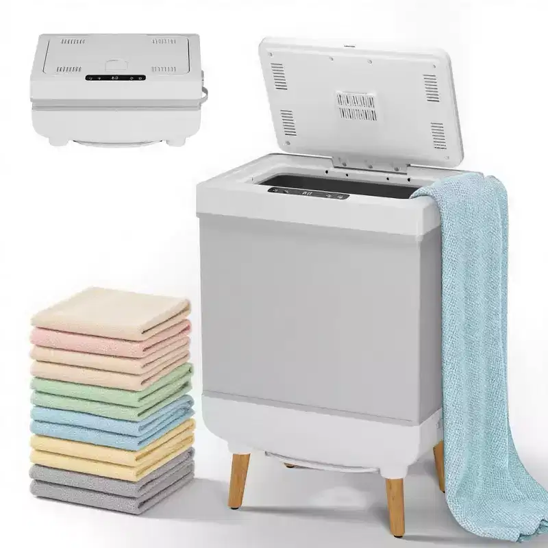 Towel Warmers for Bathrooms, Portable Electric Towel Heater with Heating & Drying Modes, Telescopic Rod, Heated Blanket Warmer Dryer for Home, Spa