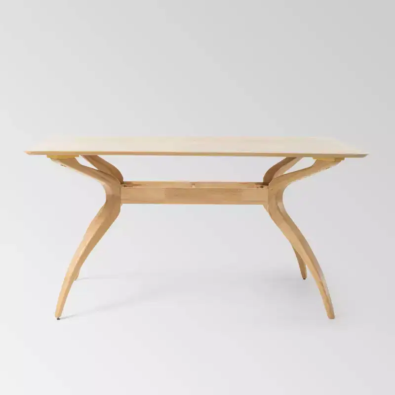 Christopher Knight Home Salli Rectangular Dining Table - Natural Oak: Seats 6, 59" Length, Kitchen Table