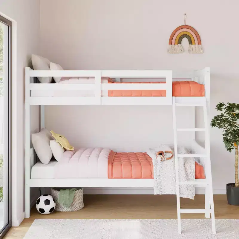 Storkcraft Caribou Solid Hardwood Twin Bunk Bed