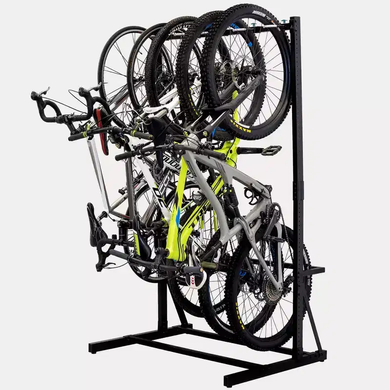 Teal Triangle Freestanding G-Bike | Holds 5 Bikes