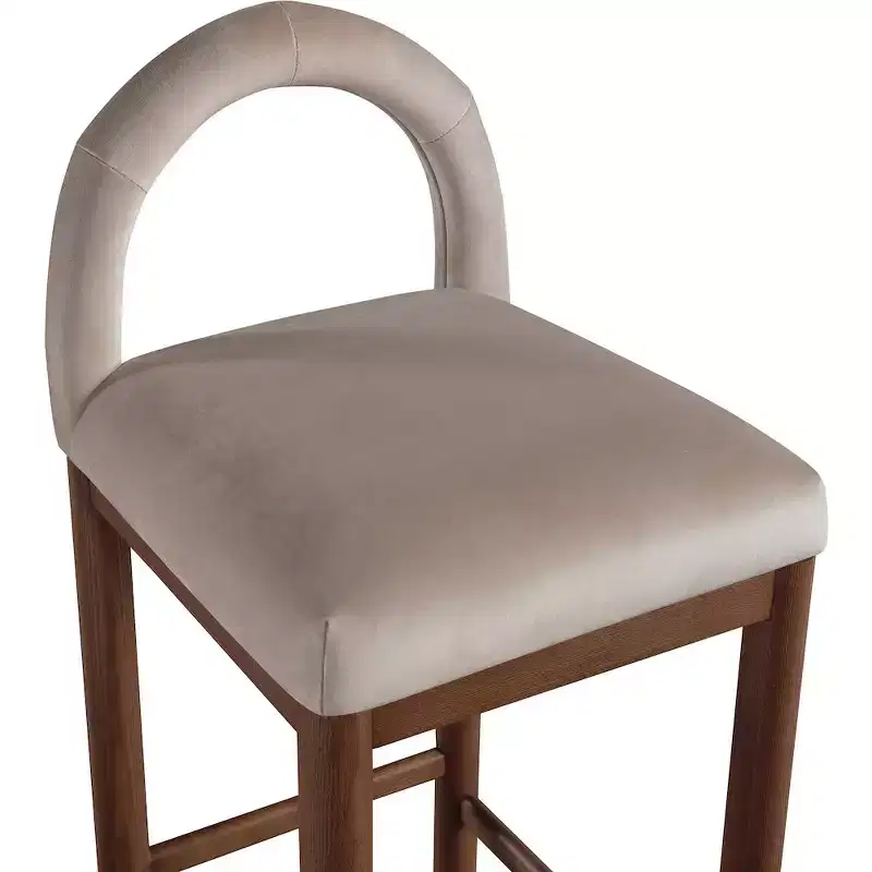 Velvet Counter Stool