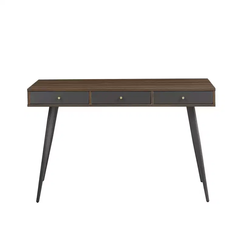 GDFStudio Webster Modern 47.24 Multifunctional Office Computer Desk with 3 Drawer