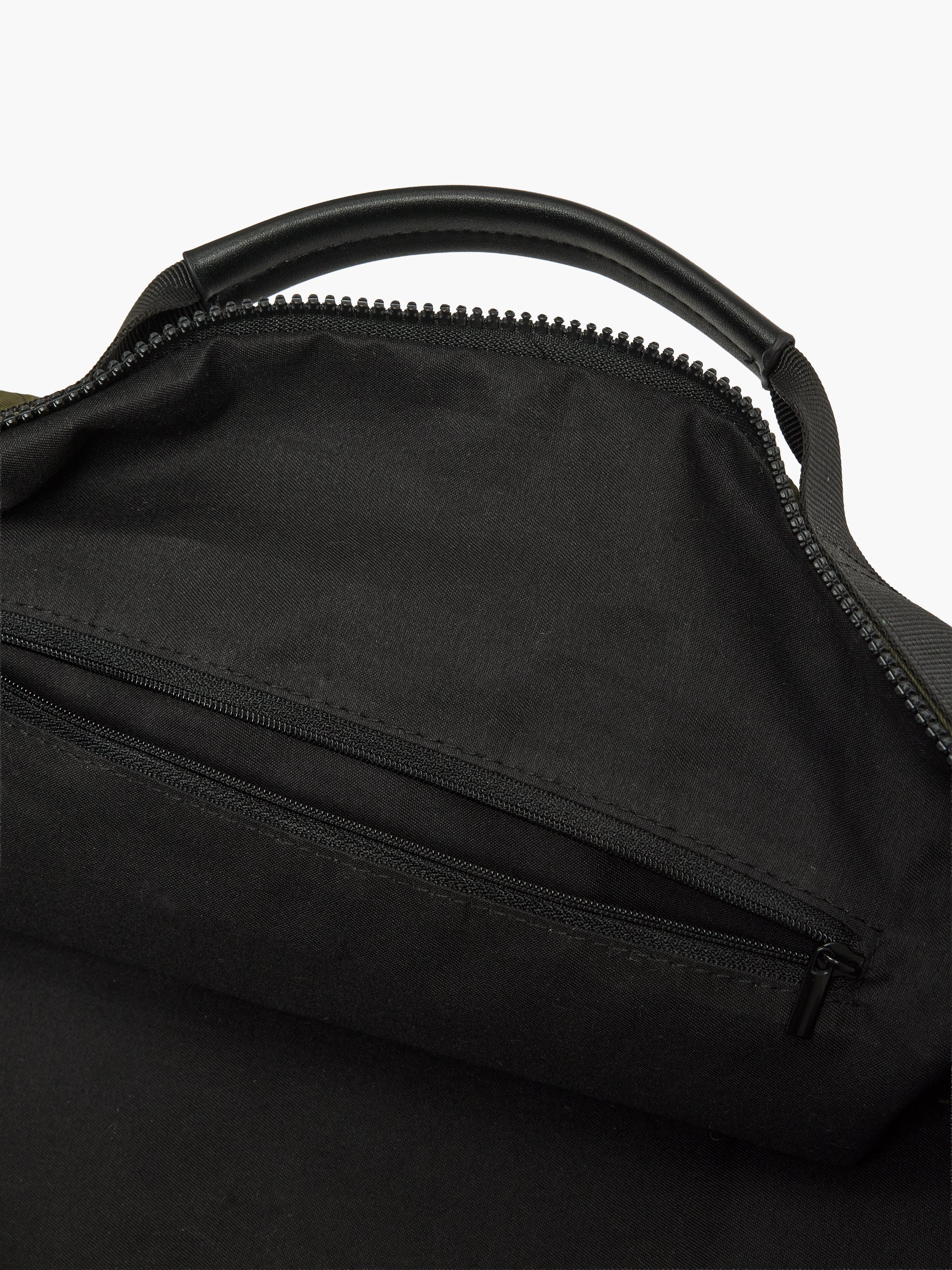 Khaki Crinkle Holdall Gym Bag