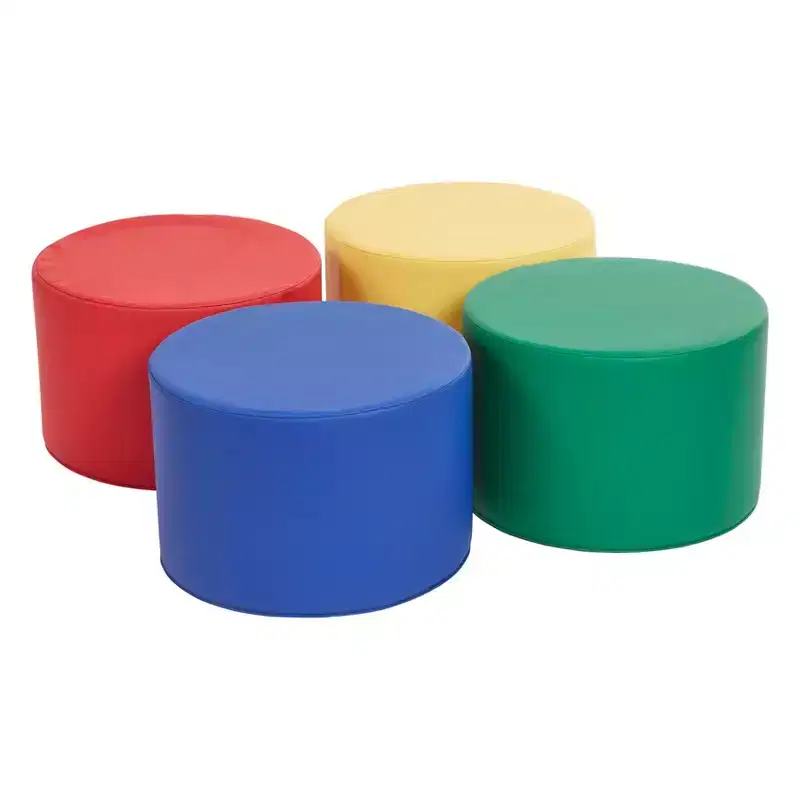 SoftZone Round Ottoman 4-Piece