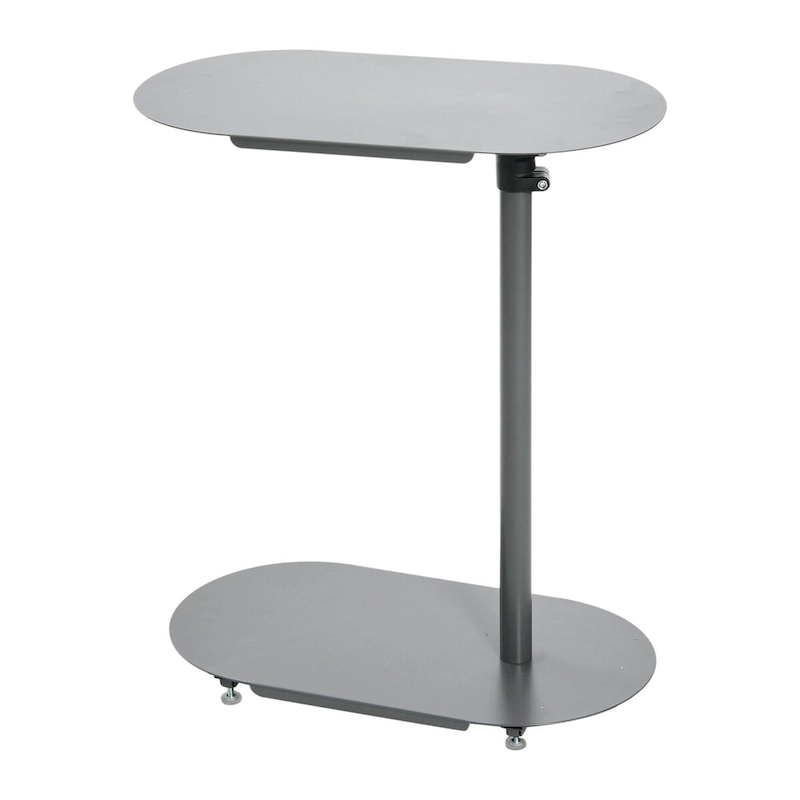 Modern Adjustable C-Shaped End Table - 20.0L x 11.0W x 32.0H
