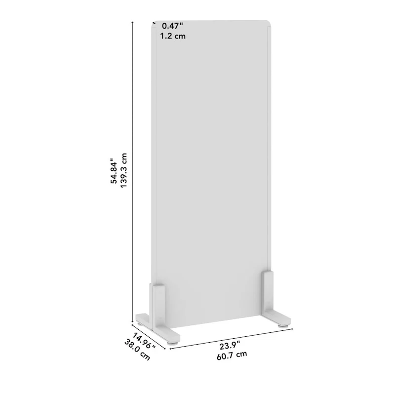Bush Business Furniture 24W x 55H Freestanding Privacy Screen