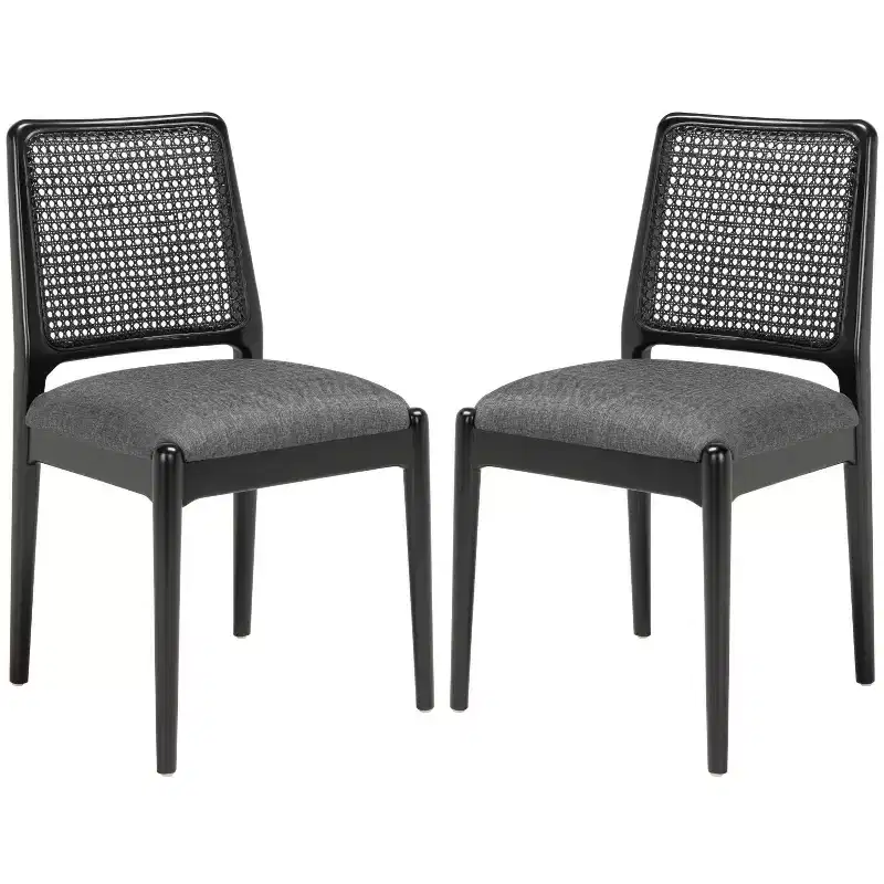 Reinhardt Rattan Dining Chair (Set of 2) - DCH8800 - Safavieh