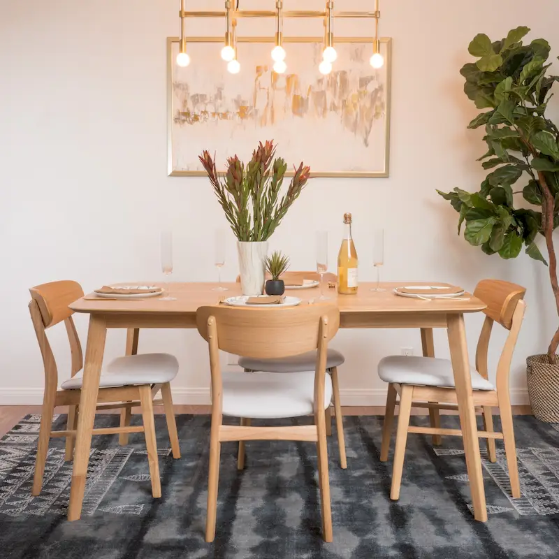 Dimick Mid-Century Modern 5 Piece Dining Set by Christopher Knight Home