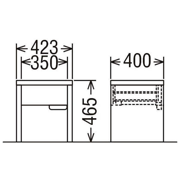 Bedside Descript - Cabinet
