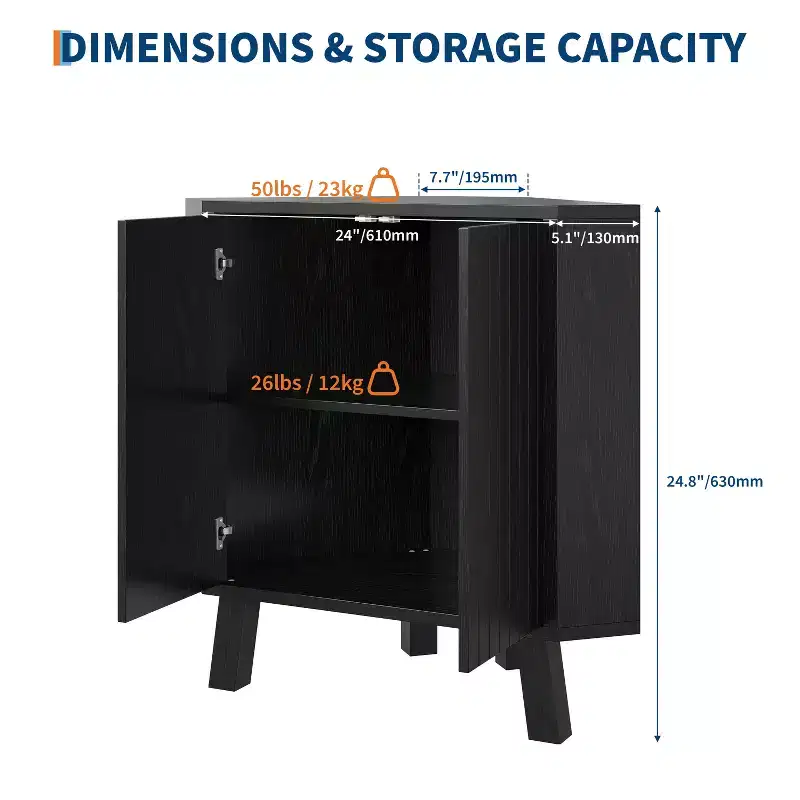 Industrial Corner Storage Cabinet 3-Tier Adjustable Shelves