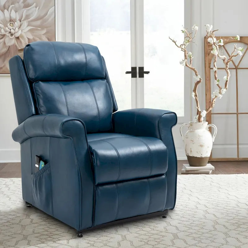 Faux Leather Elderly Power Lift Recliner Chair with Massage