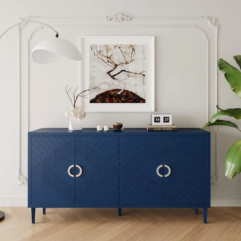59 Modern and practical 4 doors entry storage cabinet