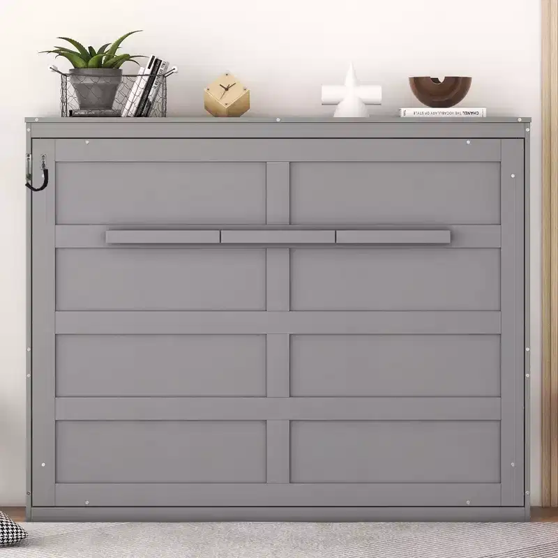GDFStudio Edwards Wood Murphy Bed Wall Bed