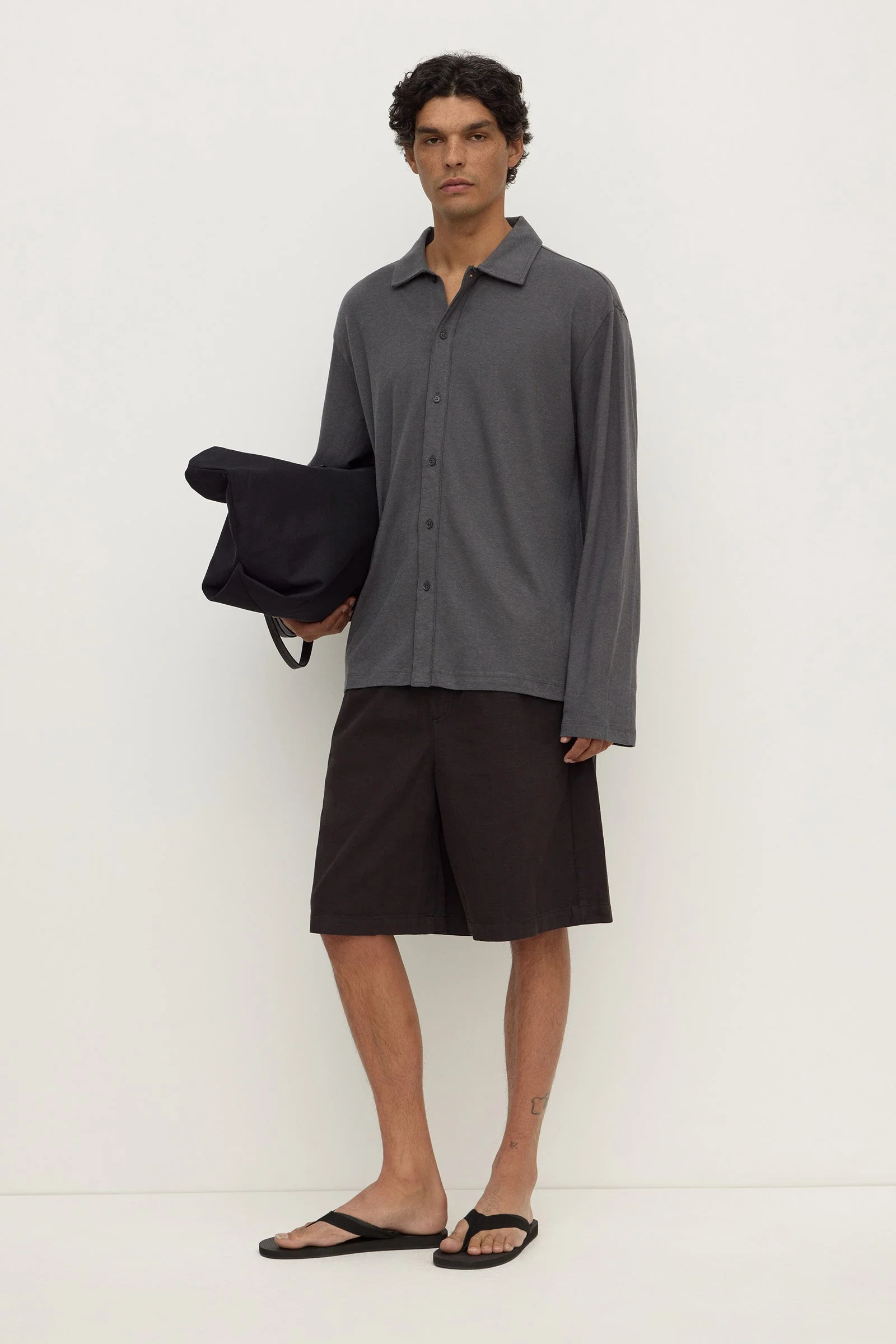 Hemp Cotton Jersey Shirt