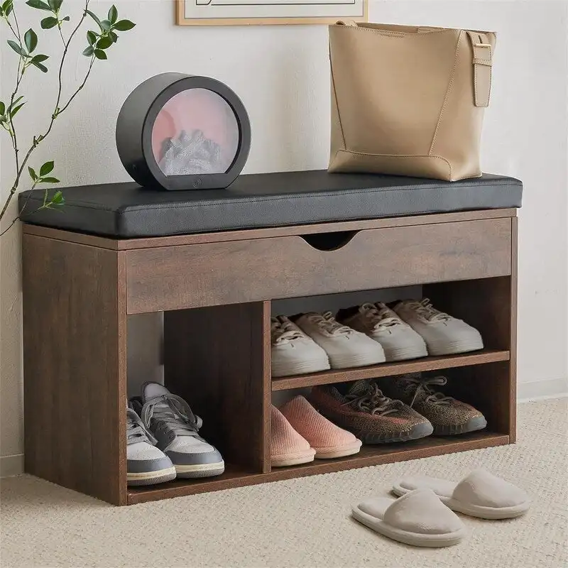 Storage Bench - 11.8D x 31.5W x 17.5H