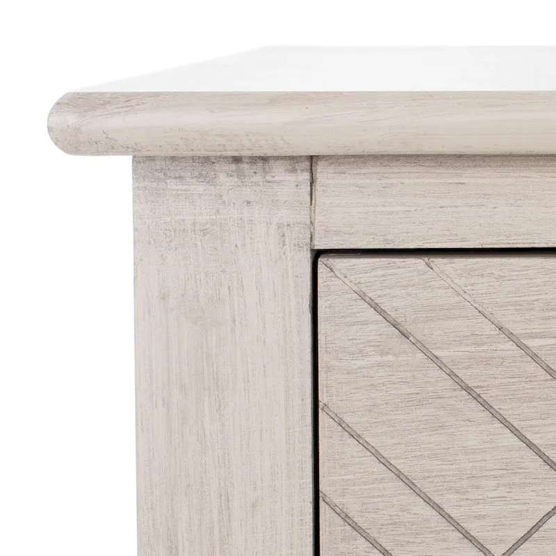 SAFAVIEH Jeanie 3-Drawer Bottom Shelf Console Table - 47.3 W x 13 L x 29.5 H - 47Wx13Dx30H