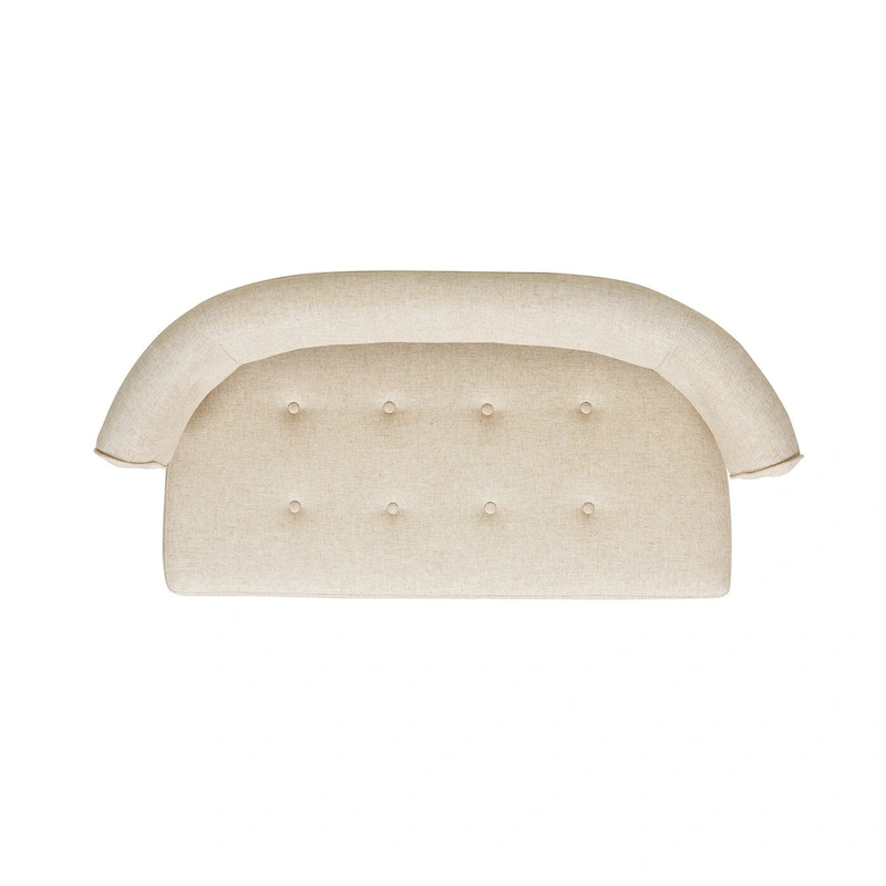 Jared 51 Modern Recessed Arm Tufted Bench Settee