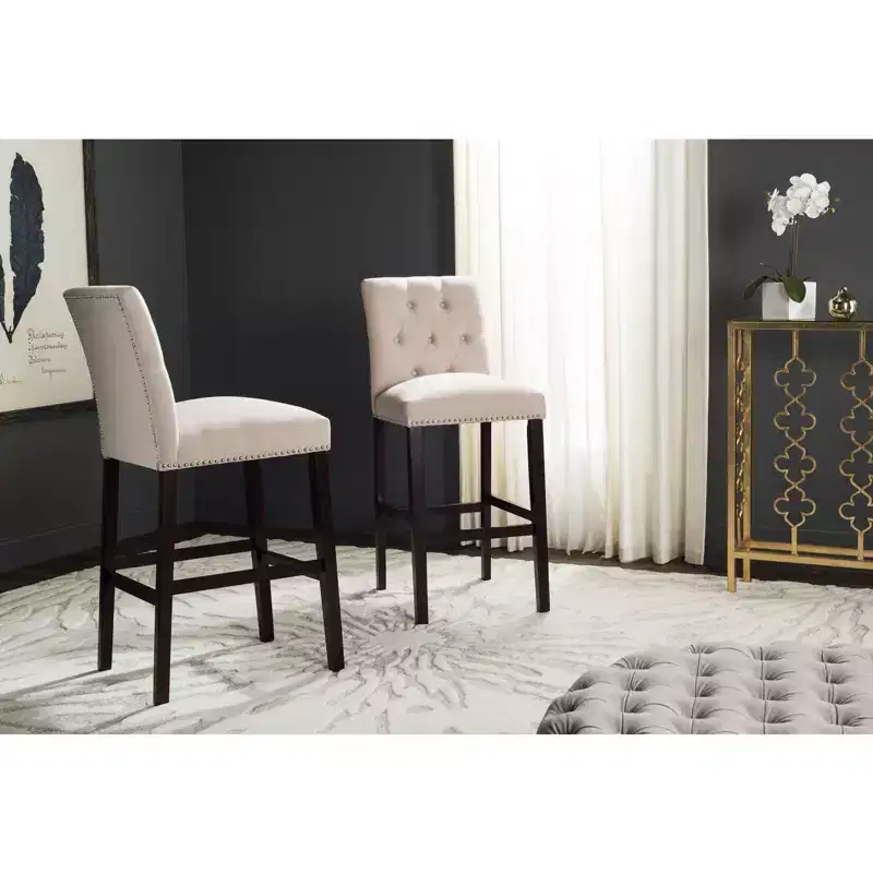 Norah Bar Stool (Set Of 2) - FOX6210 - Safavieh Couture