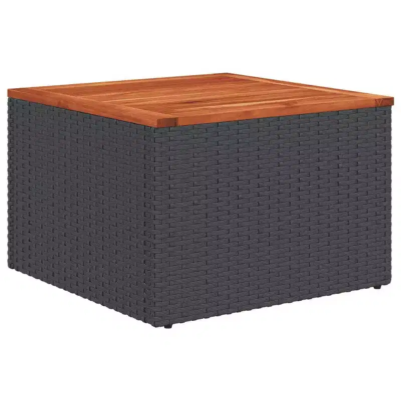 vidaXL Modular Garden Sofa Set with Cushions Poly Rattan